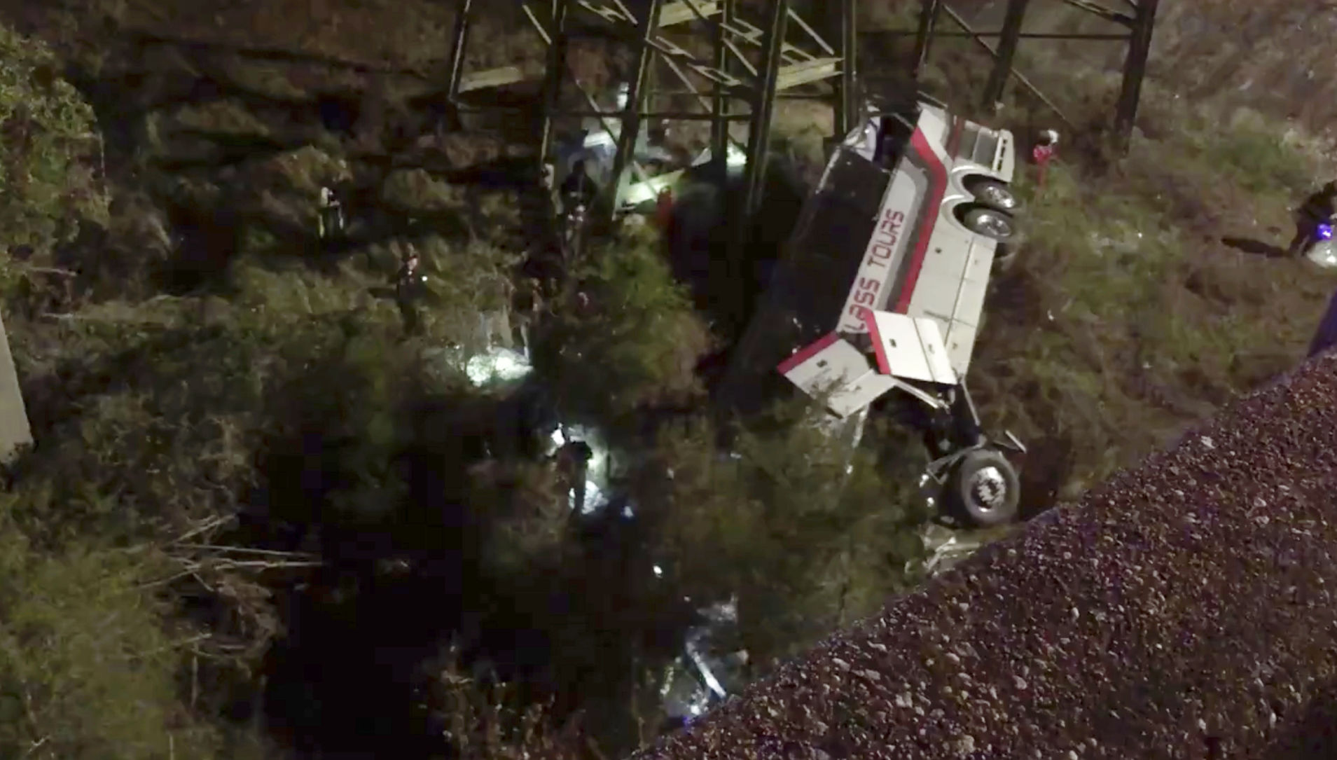 Tour Bus Crash